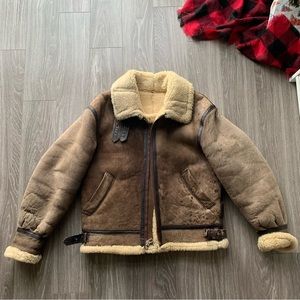 Shearling Leather Jacket